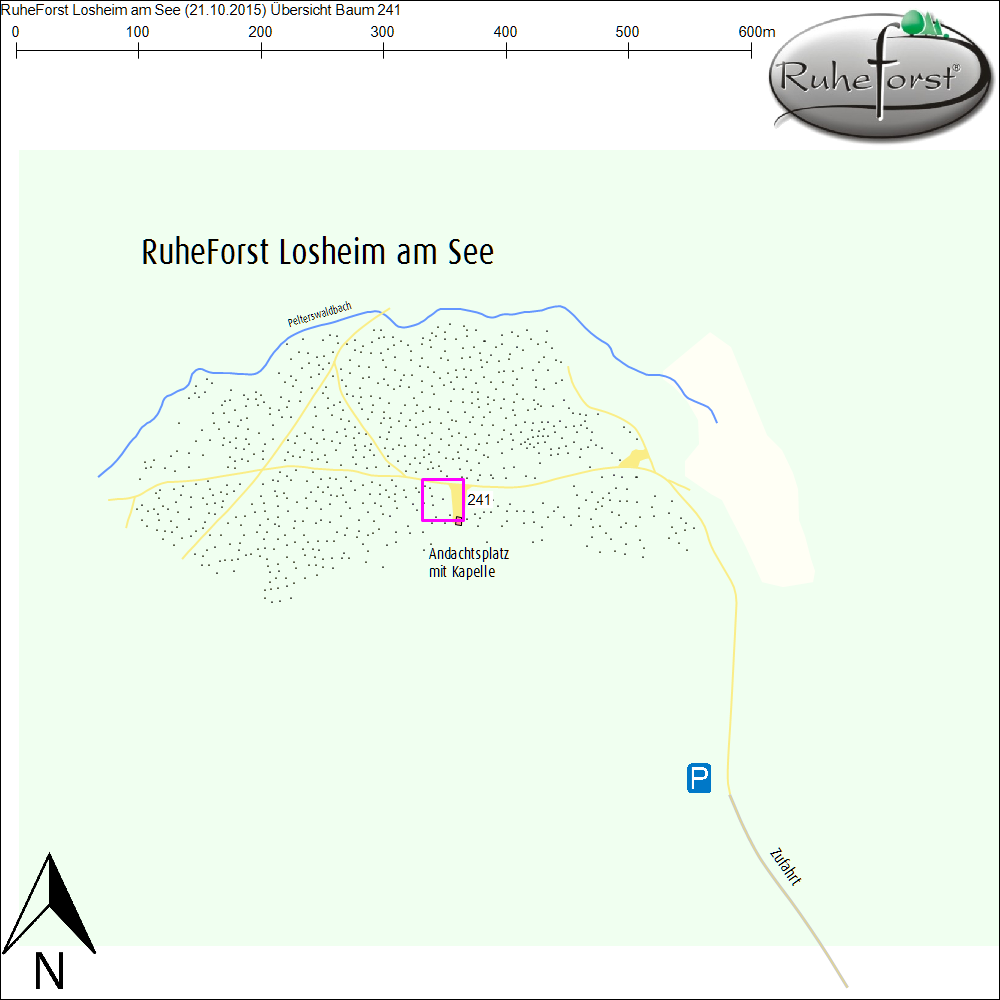 Übersichtskarte zu Baum 241