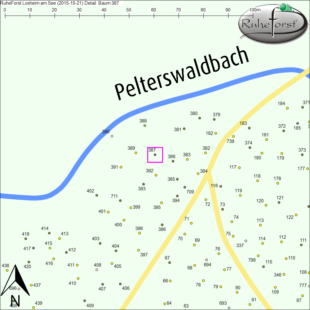 Detailkarte zu Baum 387