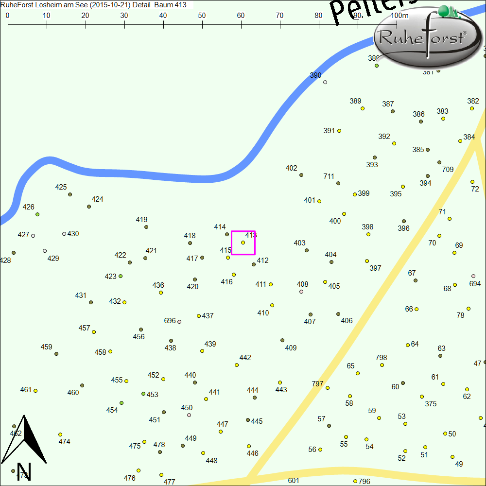 Detailkarte zu Baum 413