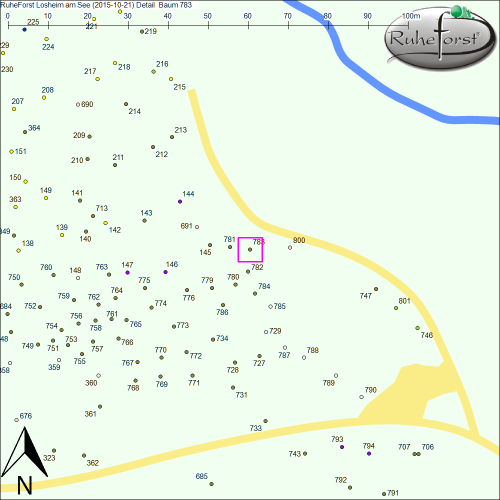 Detailkarte zu Baum 783